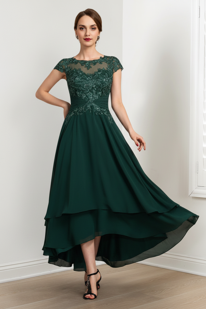 A-Line/Princess Mother of the Bride Dresses with Applique