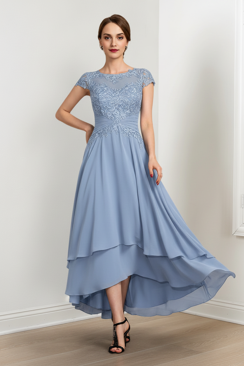 A-Line/Princess Mother of the Bride Dresses with Applique