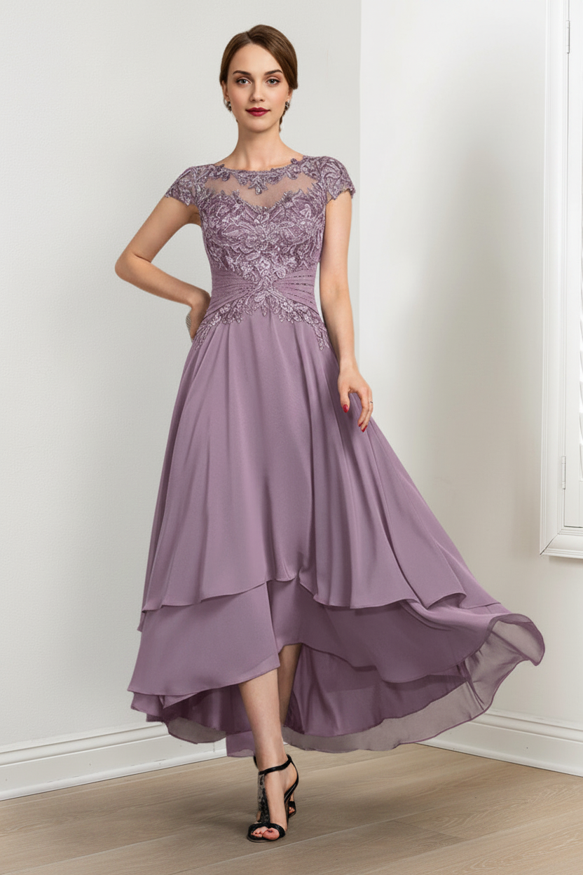 A-Line/Princess Mother of the Bride Dresses with Applique