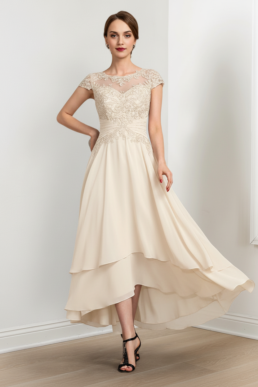 A-Line/Princess Mother of the Bride Dresses with Applique