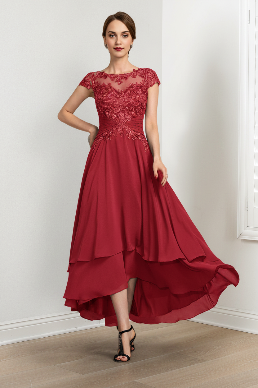 A-Line/Princess Mother of the Bride Dresses with Applique