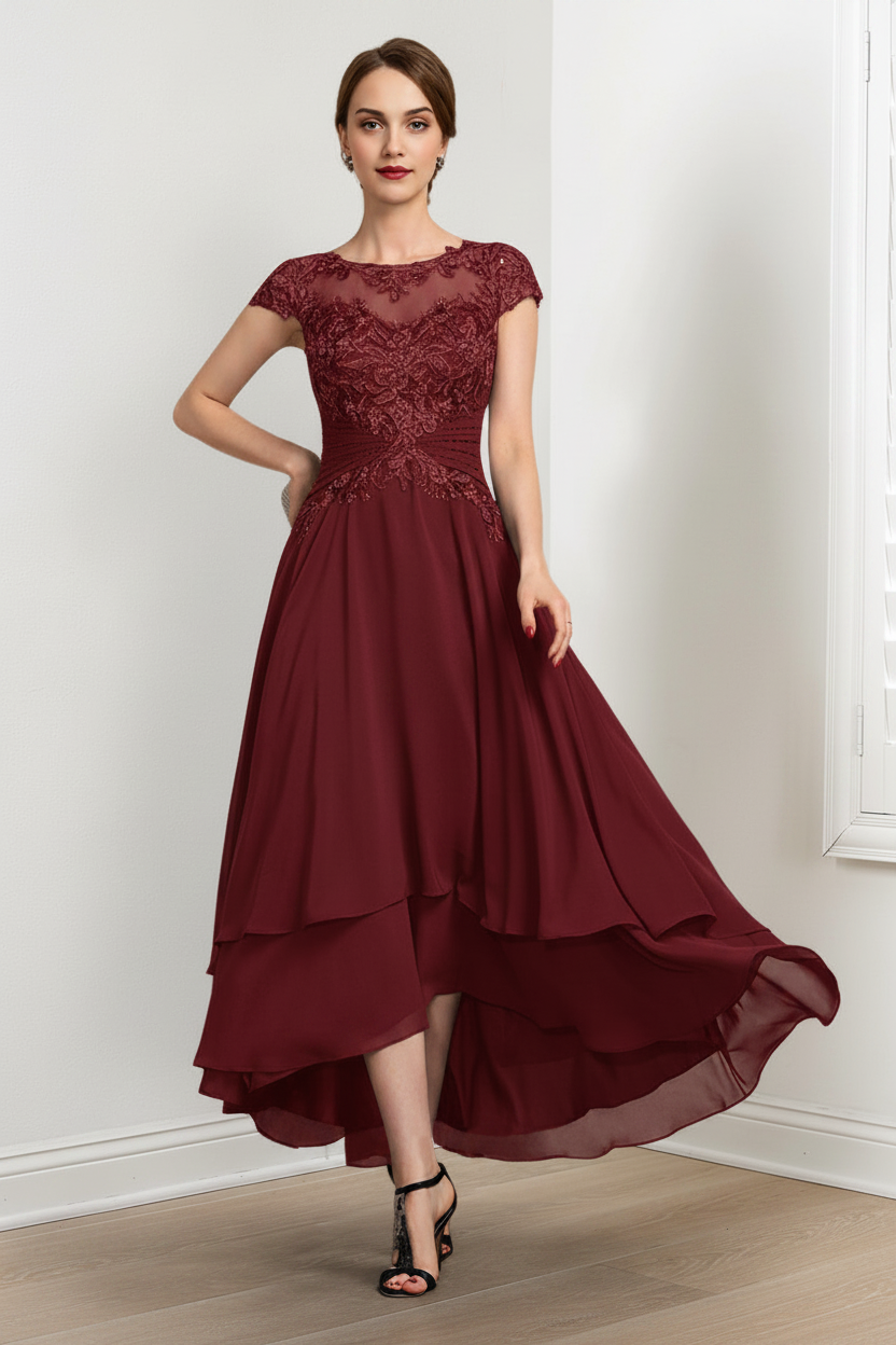 A-Line/Princess Mother of the Bride Dresses with Applique