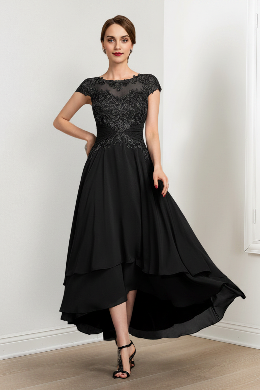 A-Line/Princess Mother of the Bride Dresses with Applique