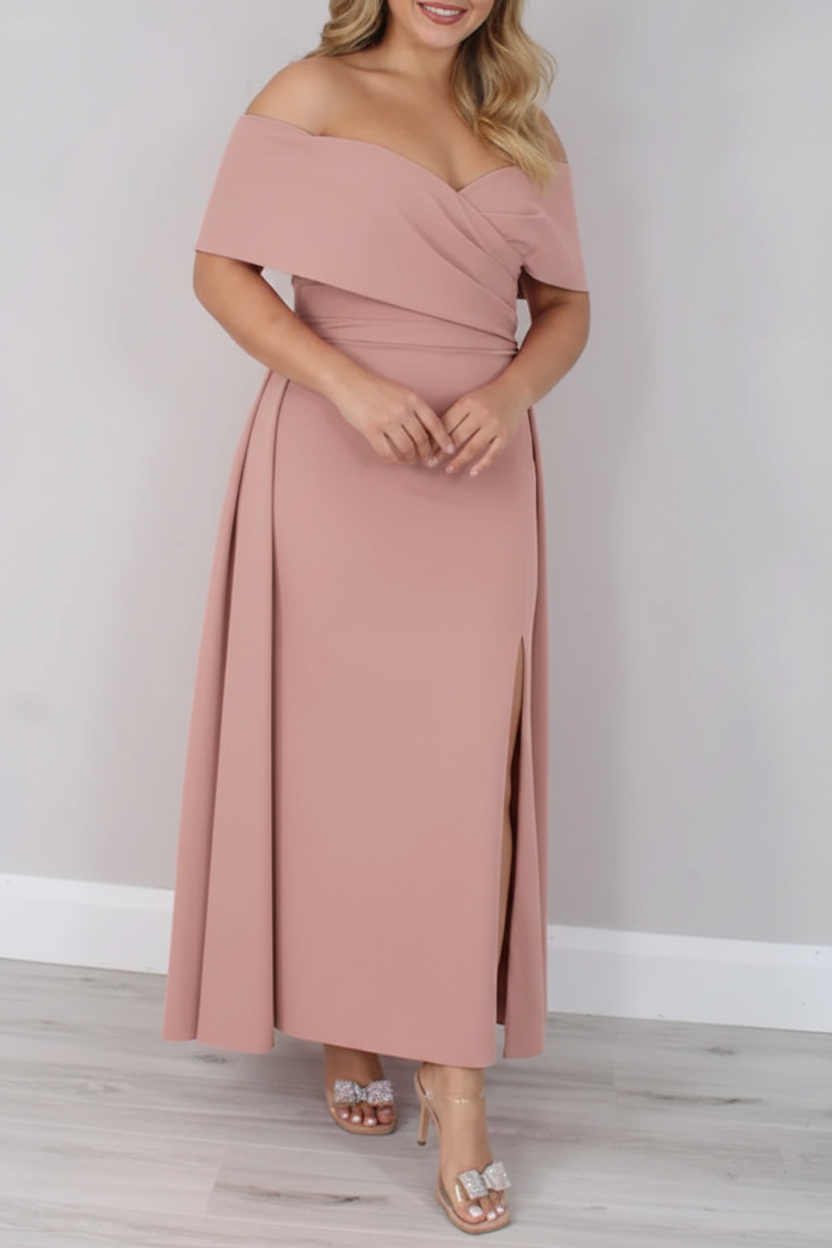 A-Line/Princess Off-the-Shoulder Ankle-Length Mother of the Bride Dresses