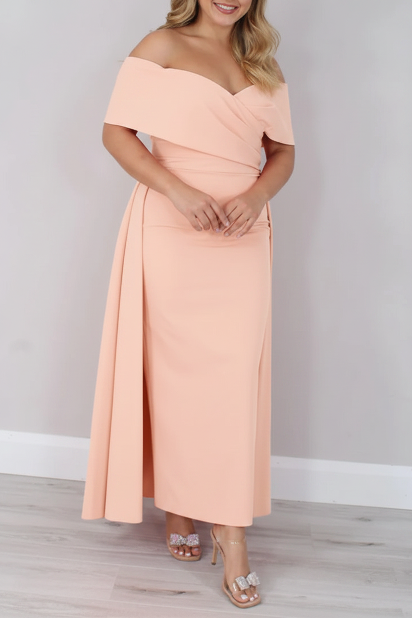 A-Line/Princess Off-the-Shoulder Ankle-Length Mother of the Bride Dresses