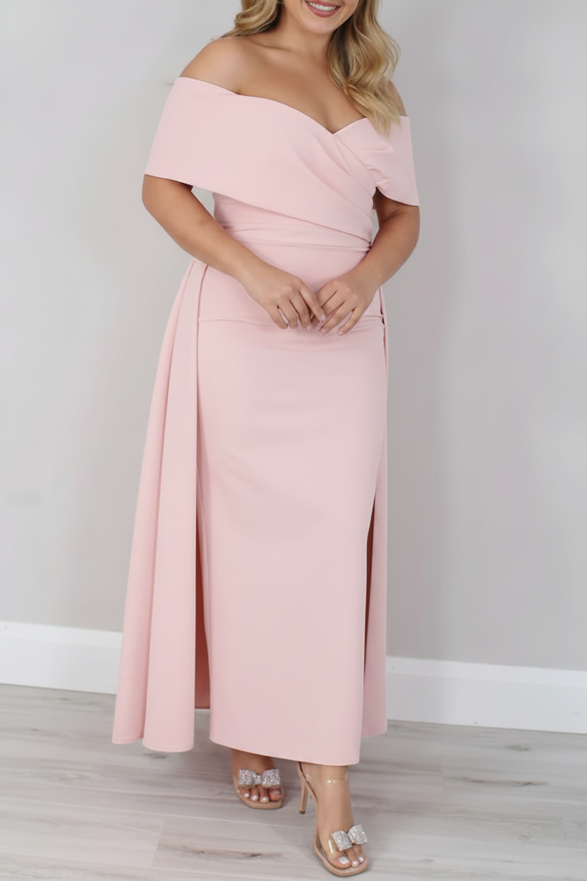 A-Line/Princess Off-the-Shoulder Ankle-Length Mother of the Bride Dresses