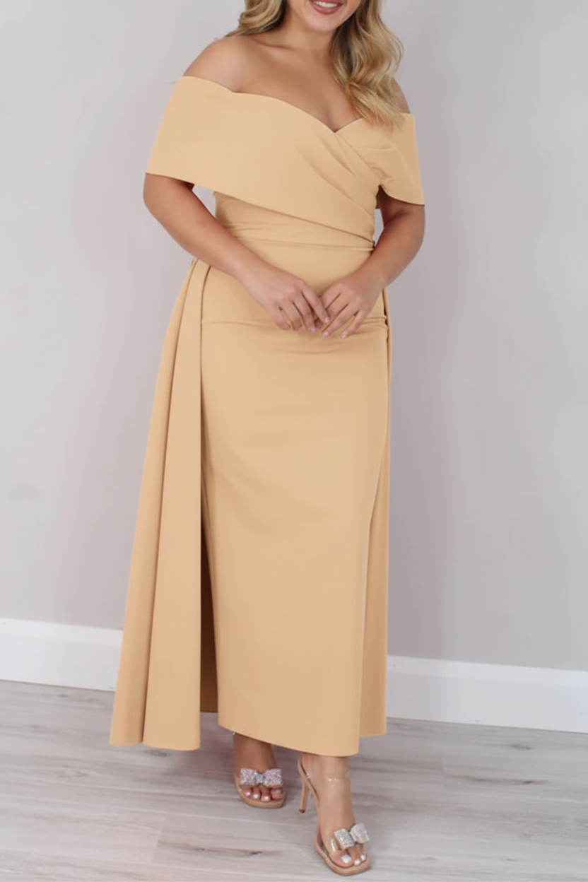 A-Line/Princess Off-the-Shoulder Ankle-Length Mother of the Bride Dresses
