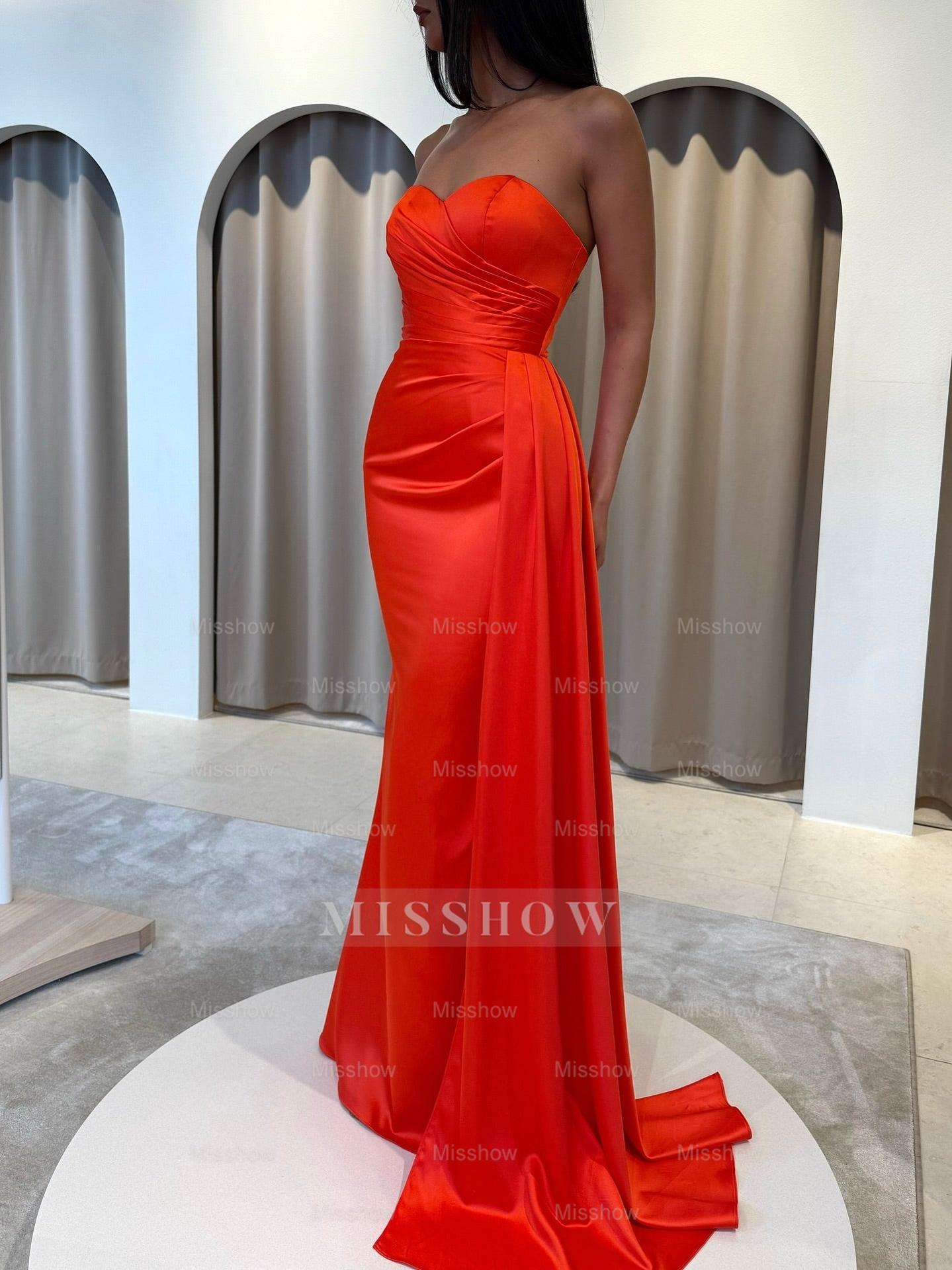 Attractive Mint Green Sweetheart Sleeveless Mermaid Wedding Dress with Sweep Train