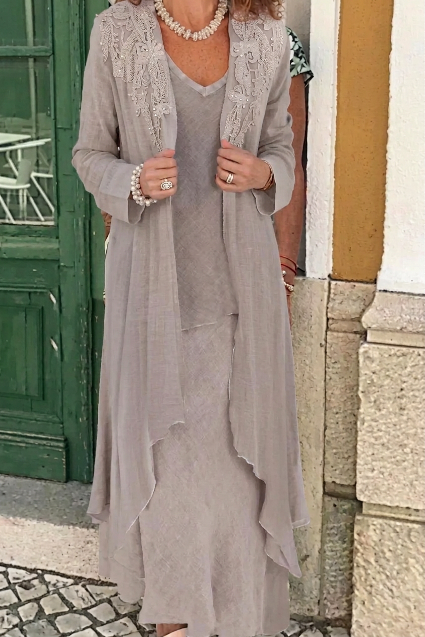 Boho PLus Size Mother of the Bride Dresses