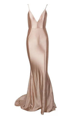 Champagne Evening Dresses | Long Prom Evening Dresses