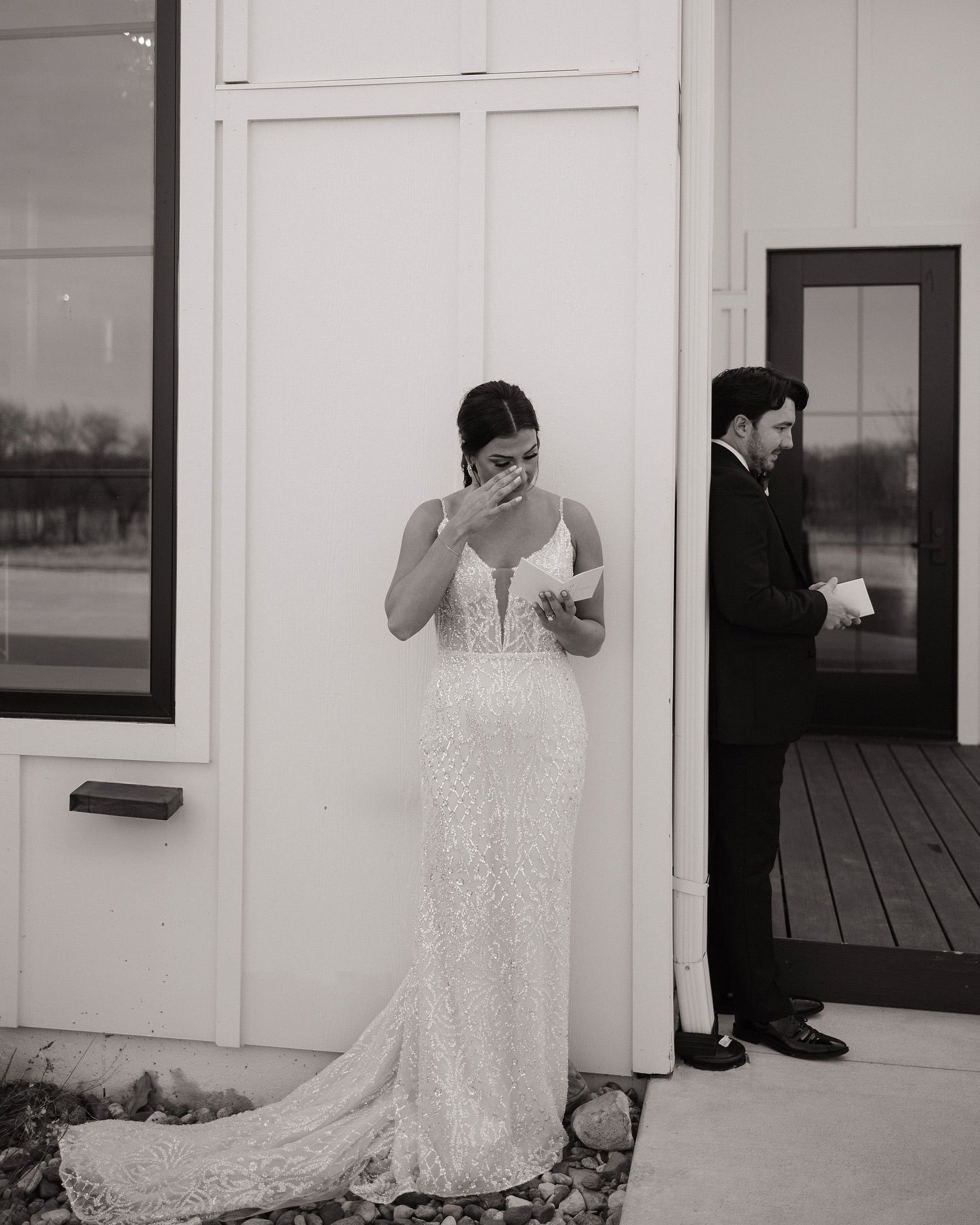 Charming Ivory Column V-Neck Spaghetti Straps Sleeveless Beaded Sequined Sweep Train Wedding Dress