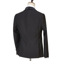 Contemporary Three-Piece Black Shawl Lapel Sparkling Men’s Wedding Suits