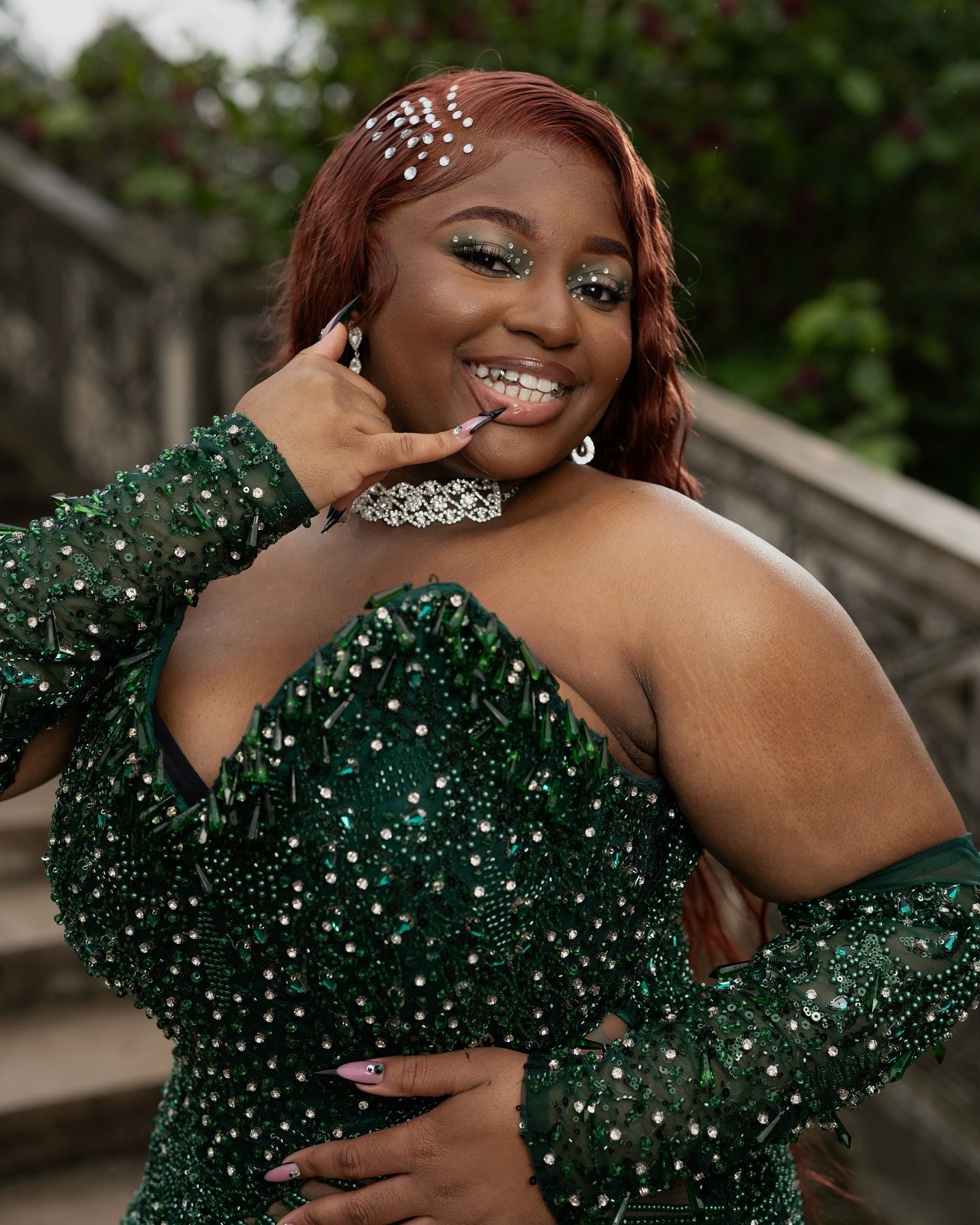 Dark Green Plus Size Mermaid Prom Dress Detachable Ball Gown Overskirt Off Shoulder Sweetheart Heavy Dark Green Rhinestone Crystal Cluster Bugle Bead Sequin Waist Cutout Sheer Illusion Long Gloves High Split | Dark Green Plus Size Mermaid Prom Dress Detachable Ball Gown Overskirt Off Shoulder Sweetheart Heavy Dark Green Rhinestone Crystal Cluster Bugle Bead Sequin Waist Cutout Sheer Illusion Long Gloves High Split |