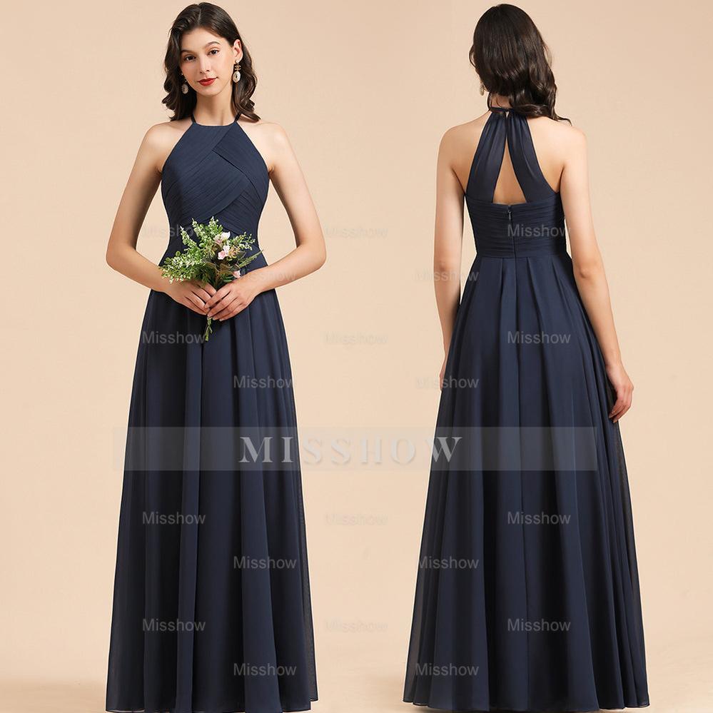 Elegant A-line Sleeveless V-Neck Ruffle Chiffon Lace Bridesmaid dresses Elegant A-line Sleeveless V-Neck Ruffle Chiffon Lace Bridesmaid dresses