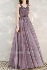 Elegant Infinity Tulle Off the Shoulder Sweetheart Long Formal Dress With Sequins
