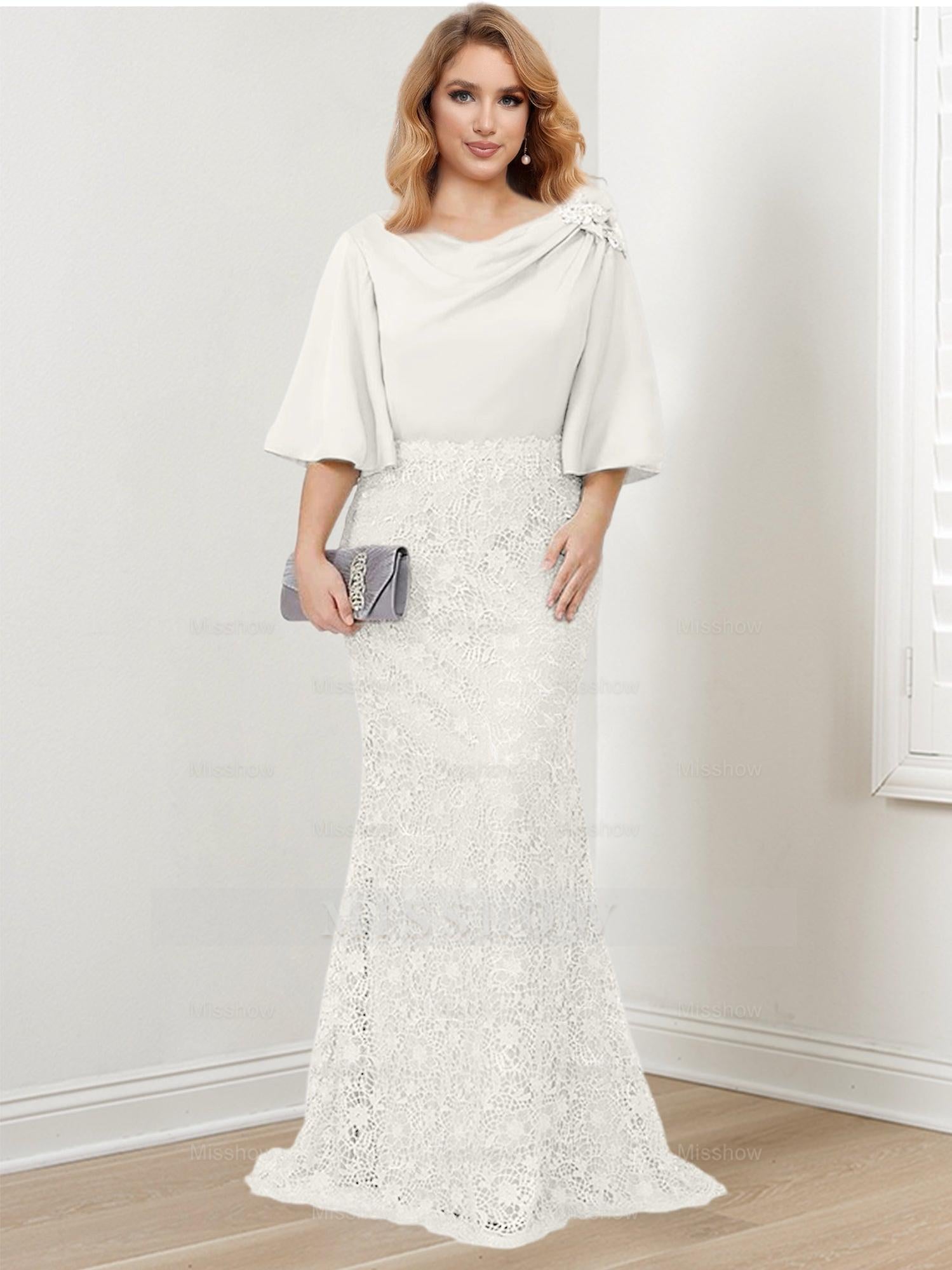 Elegant Mother of the Bride Trumpet/Mermaid Dresses Featuring Applique