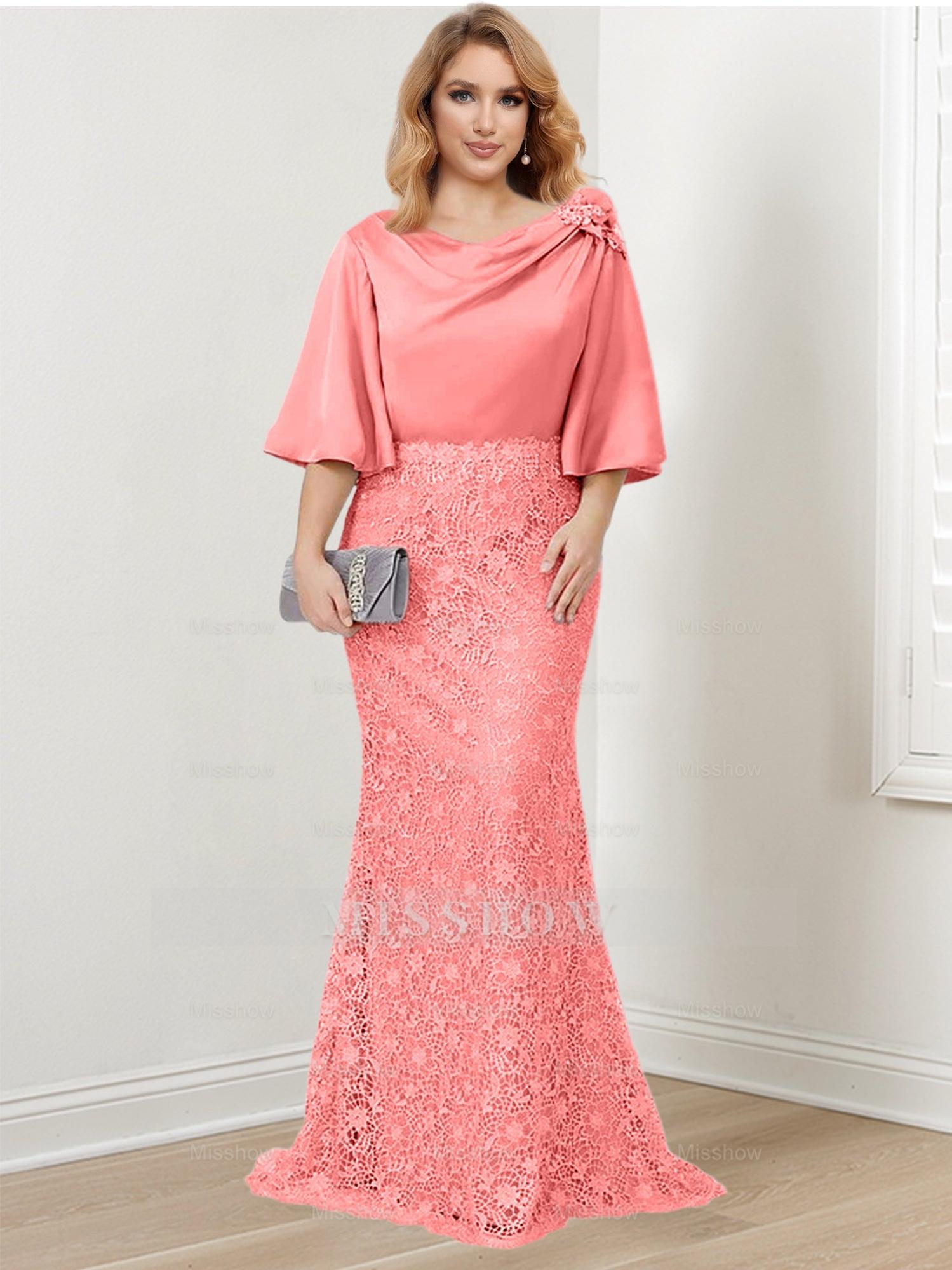 Elegant Mother of the Bride Trumpet/Mermaid Dresses Featuring Applique