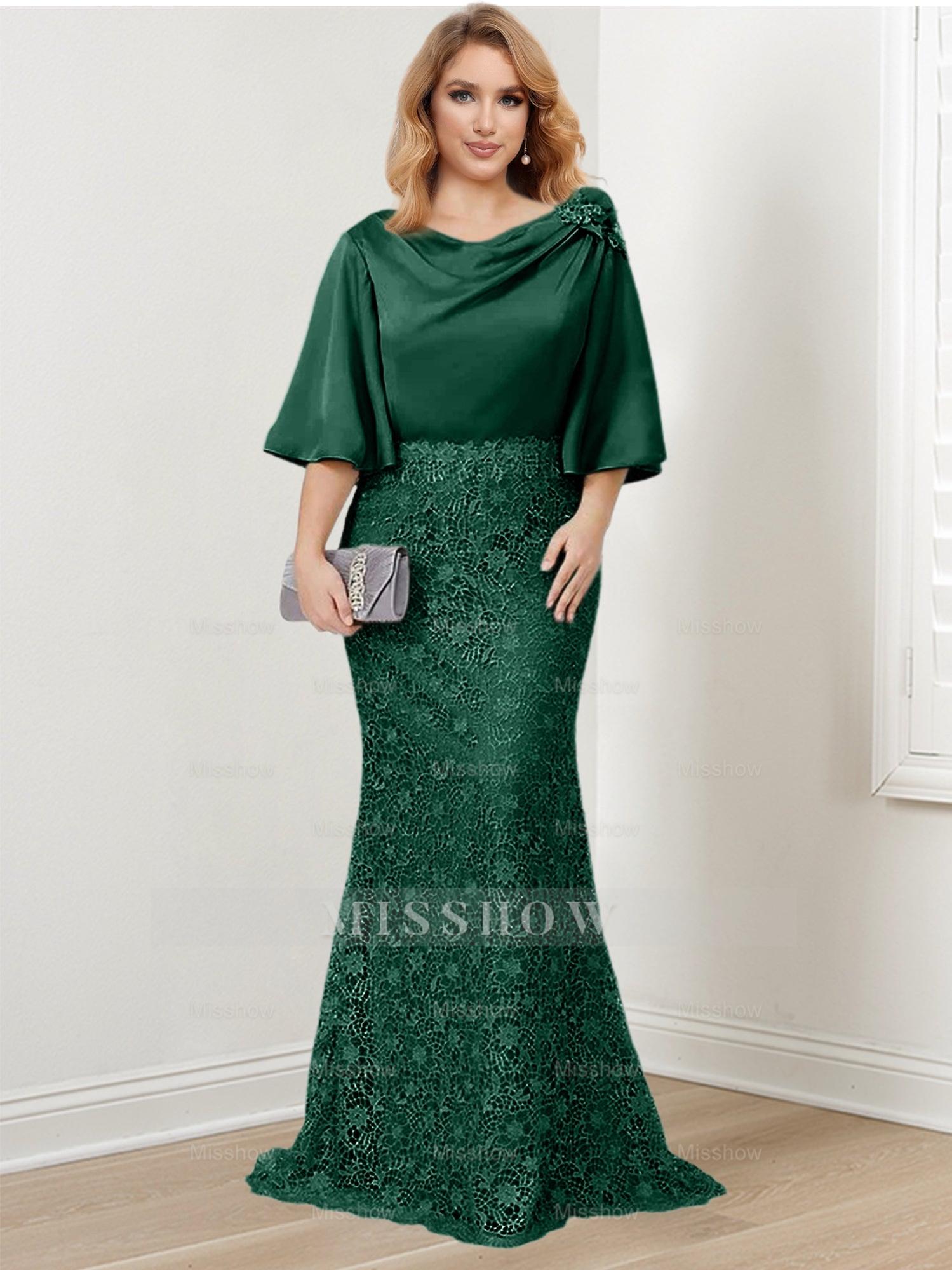 Elegant Mother of the Bride Trumpet/Mermaid Dresses Featuring Applique