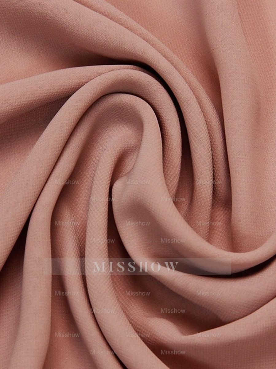 Elegant V-Neck A-Line Mother of the Bride Dress with Appliques Ankle-Length