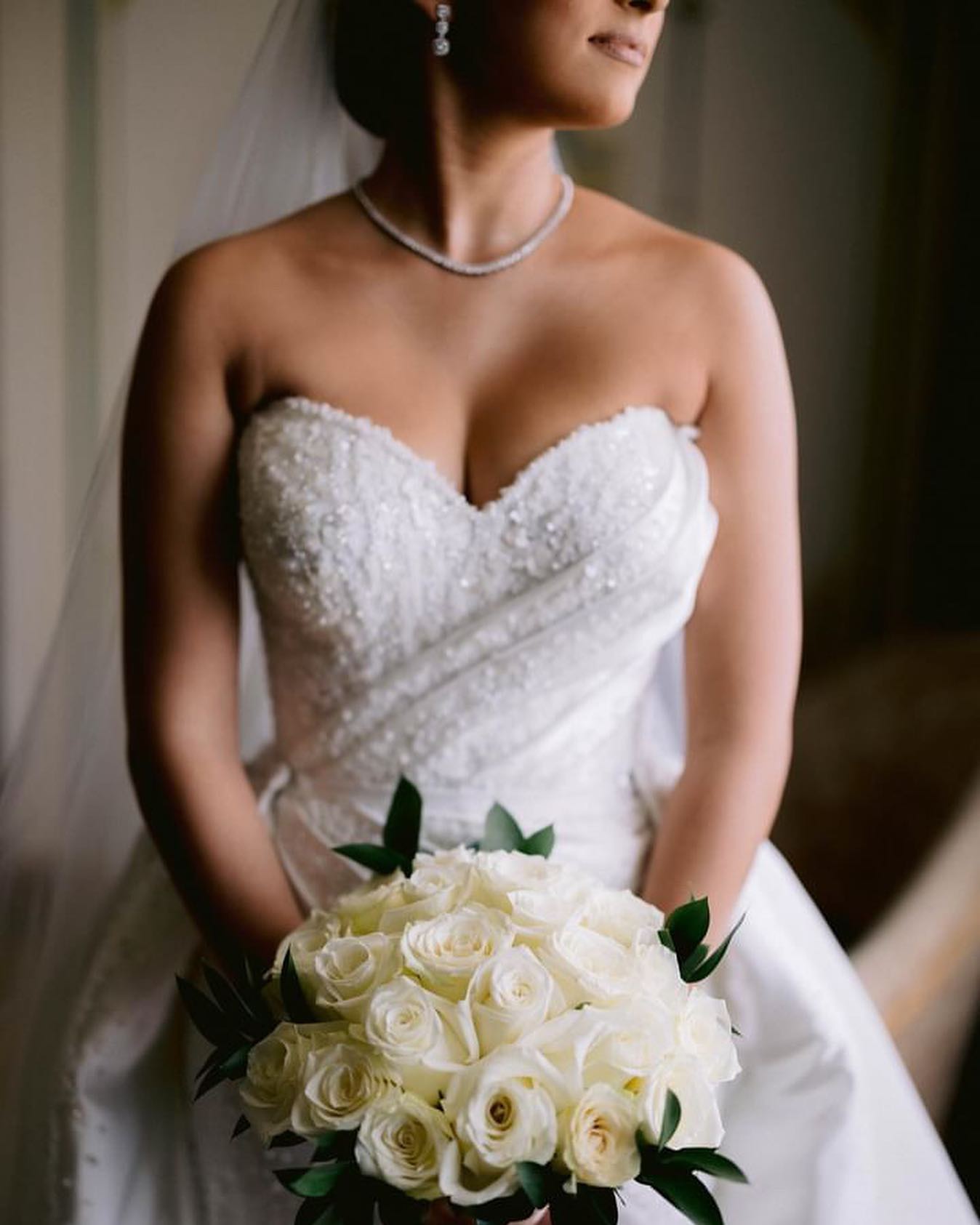 Fabulous White Column Sweetheart Sleeveless Beaded Detachable Train Satin Wedding Dress With Ruffles
