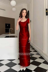 Glamorous Straps Sleeveless Long Formal Dress With Appliques Beading