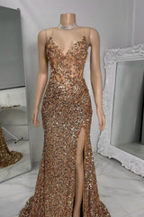 Gorgeous Column Tulle Spaghetti Straps Sleeveless Prom Evening Dresses With Rhinestone