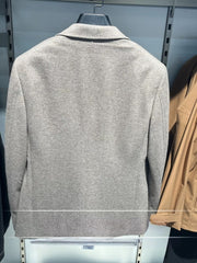 Handsome Gray Notched Lapel Wedding Attire