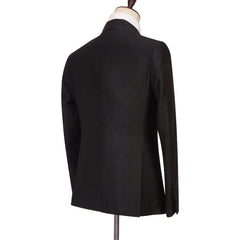 Latest Black Double Breasted Peaked Lapel Best Fit Men’s Suit
