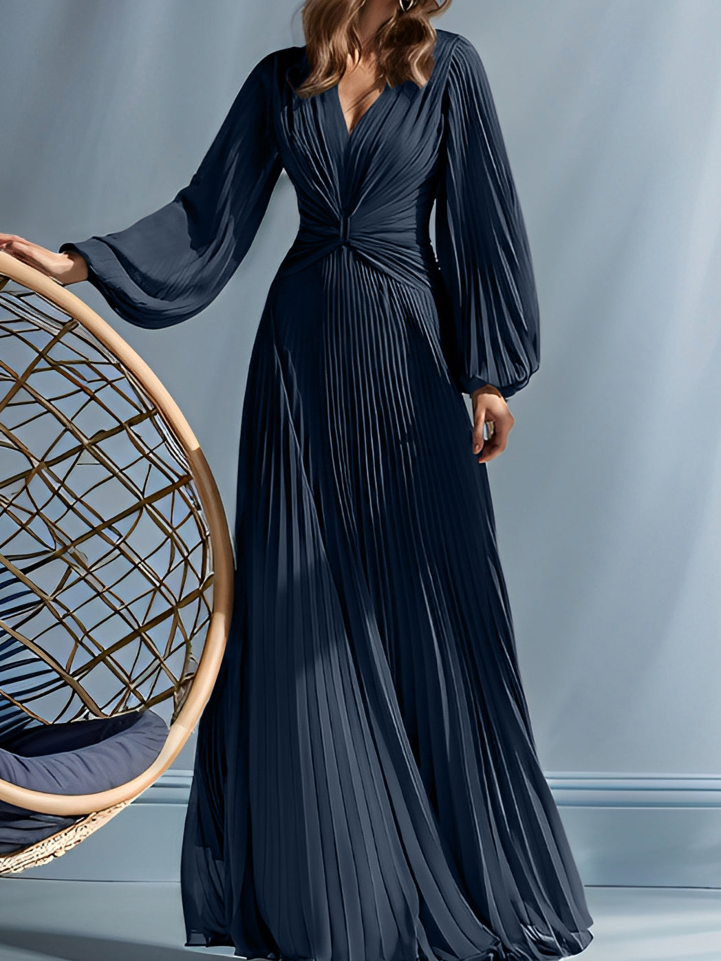 A Line Princess V Neck Mother Of The Bride Dresses With Ruched