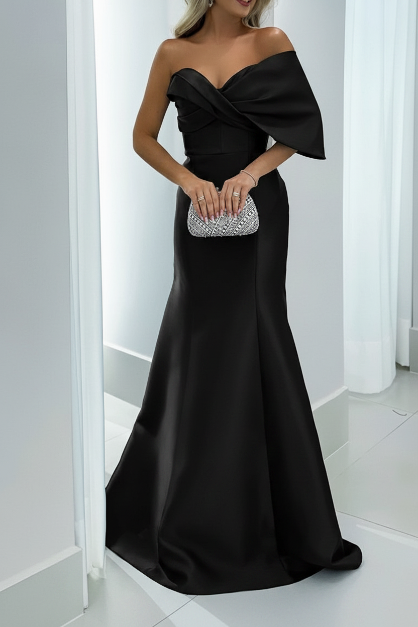 Mermaid/Trumpet Sweetheart Floor-Length Mother of the Bride Dresses with Pure Color
