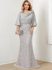 Trumpet Mermaid Mother Of The Bride Dresses With Applique