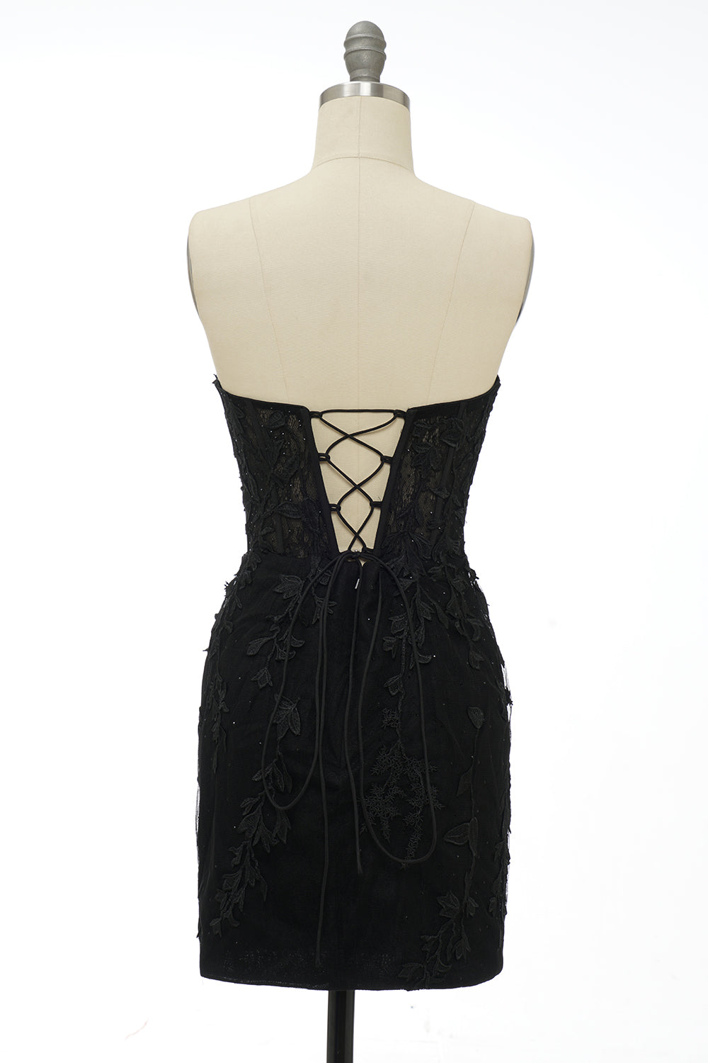 Misshow Dark Green Tight Short Homecoming Dress/Mini Dress with Appliques
