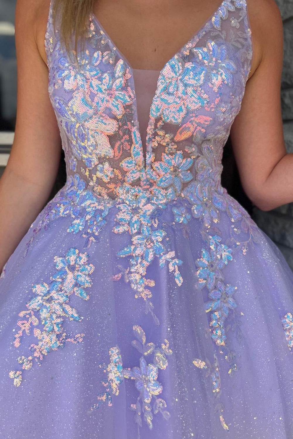 Misshow Sparkly Orange A-Line Spaghetti Straps Short Homecoming Dress/Mini Dress with Sequins