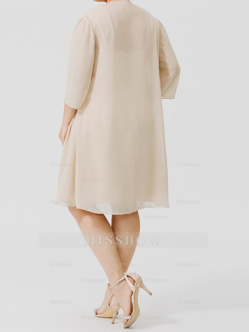 Mother of the Bride Princess A-Line Dress with Jacket