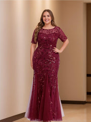 Mother of the Bride Trumpet/Mermaid Dresses Featuring Applique