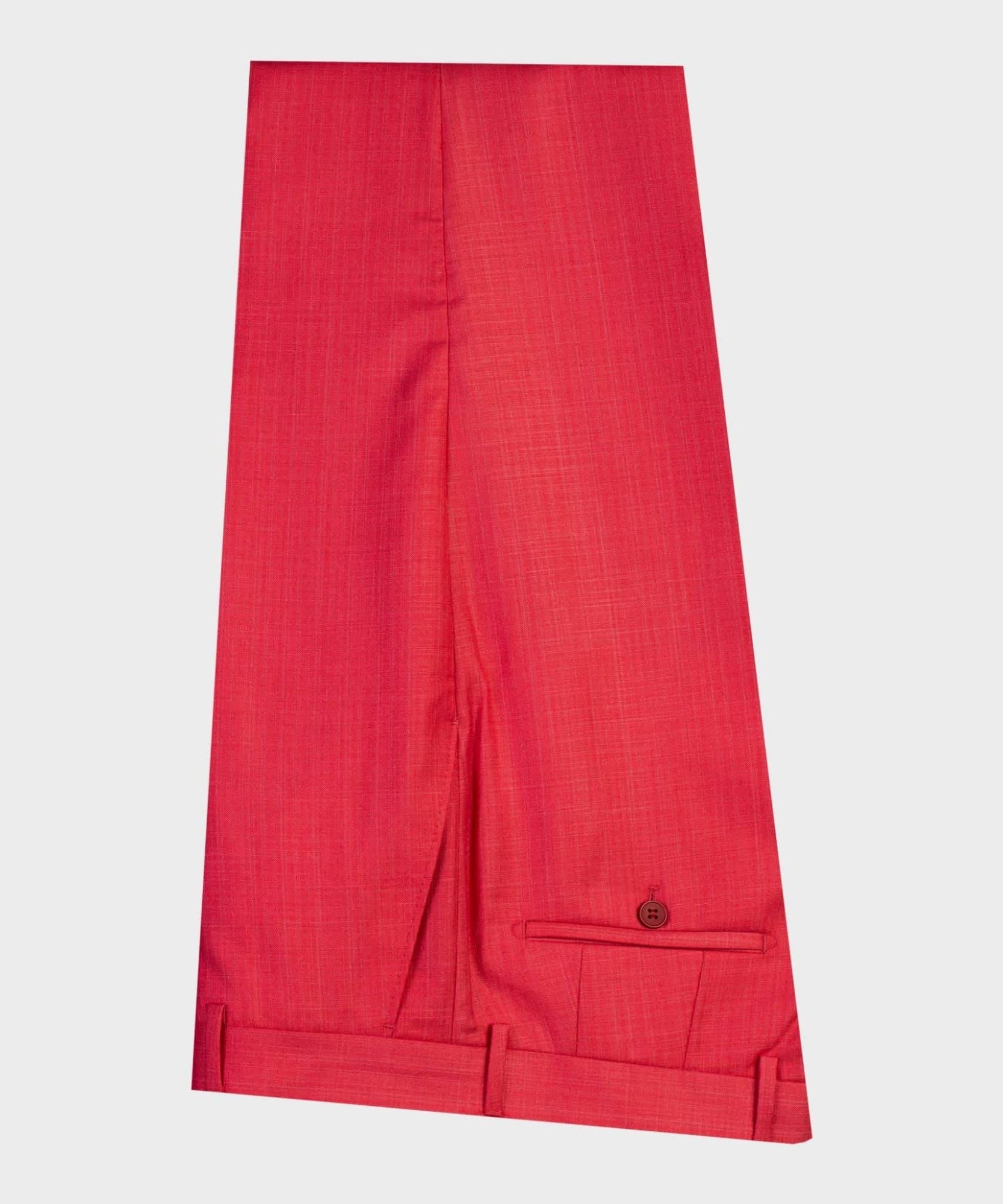 New Red Double Breasted Peak Lapel Fashionable Prom Men’s Suits