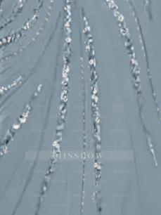 Off-the-shoulder Floor-Length Sequined Sheath/Column Mother of the Bride Dresses