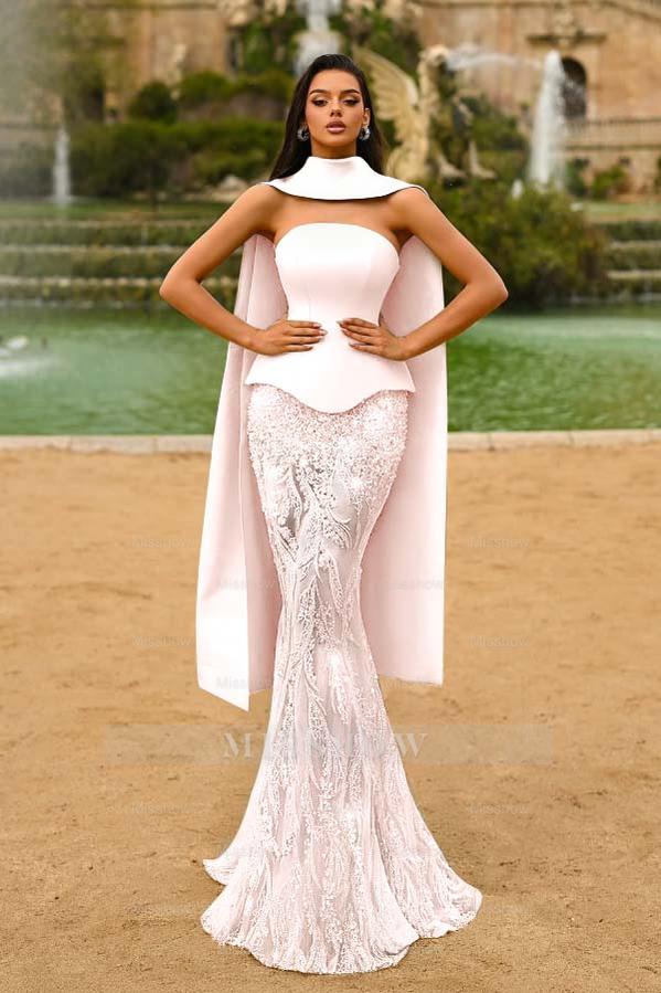 Sage Green High Neck Sleeveless Mermaid Lace Appliques Floor Length Formal Evening Gown