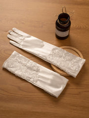 Satin Wedding Gloves