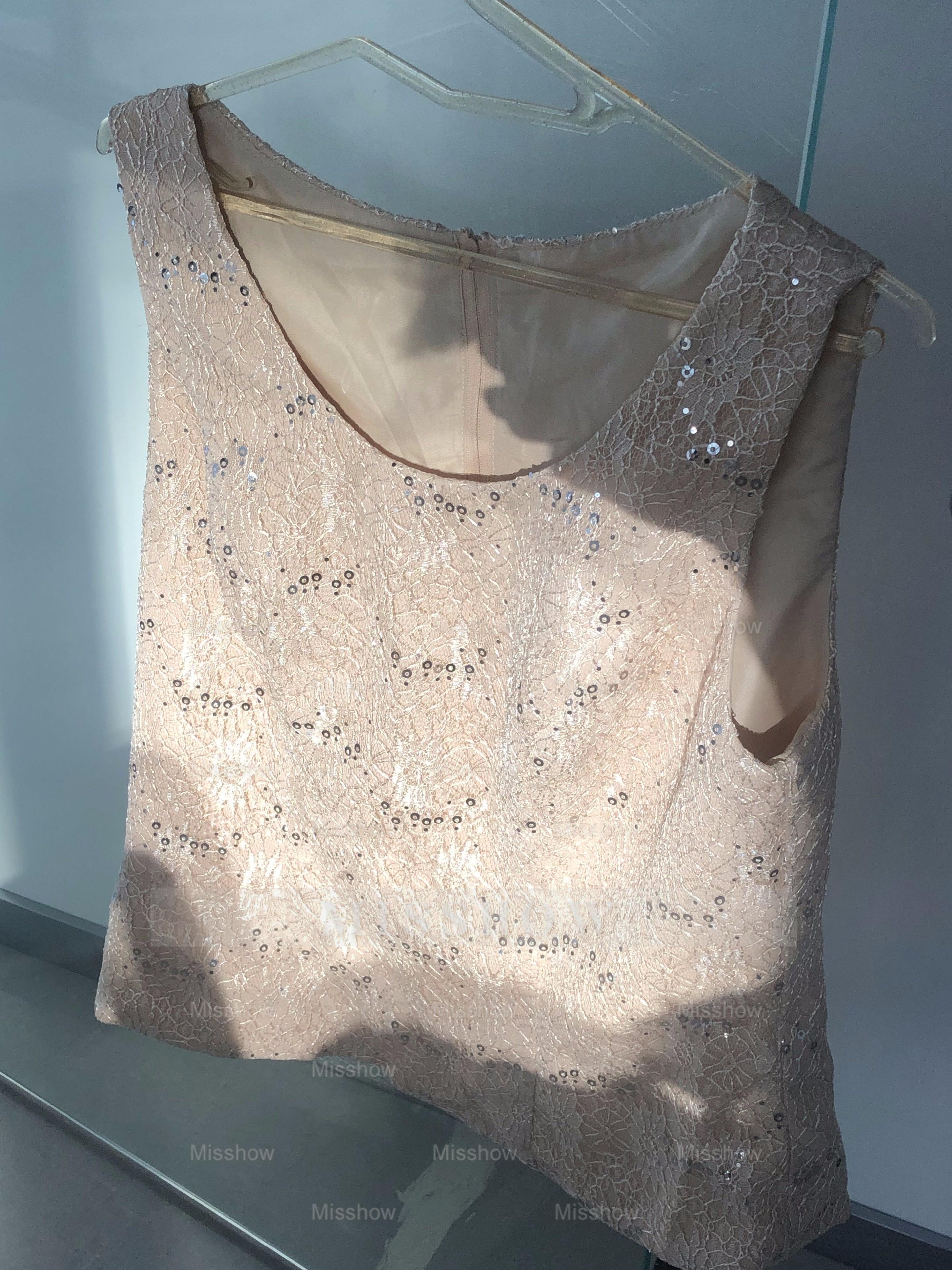 Sequined Chiffon Pantsuits for the Mother of the Bride with Jacket