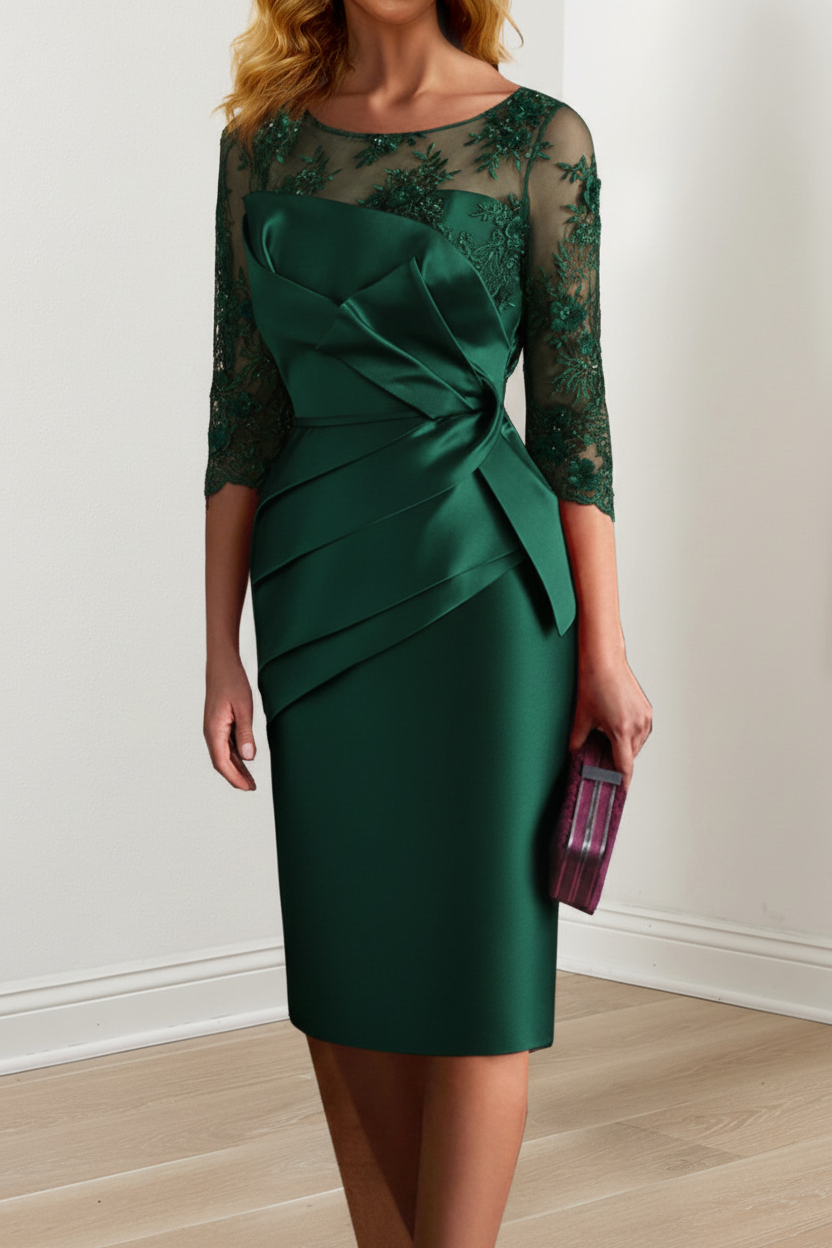 Sheath/Column Knee-Length Mother of the Bride Dresses