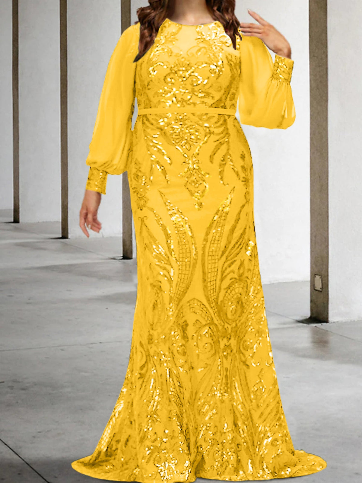 Sheath/Column Mother of the Bride Dresses with Sequins