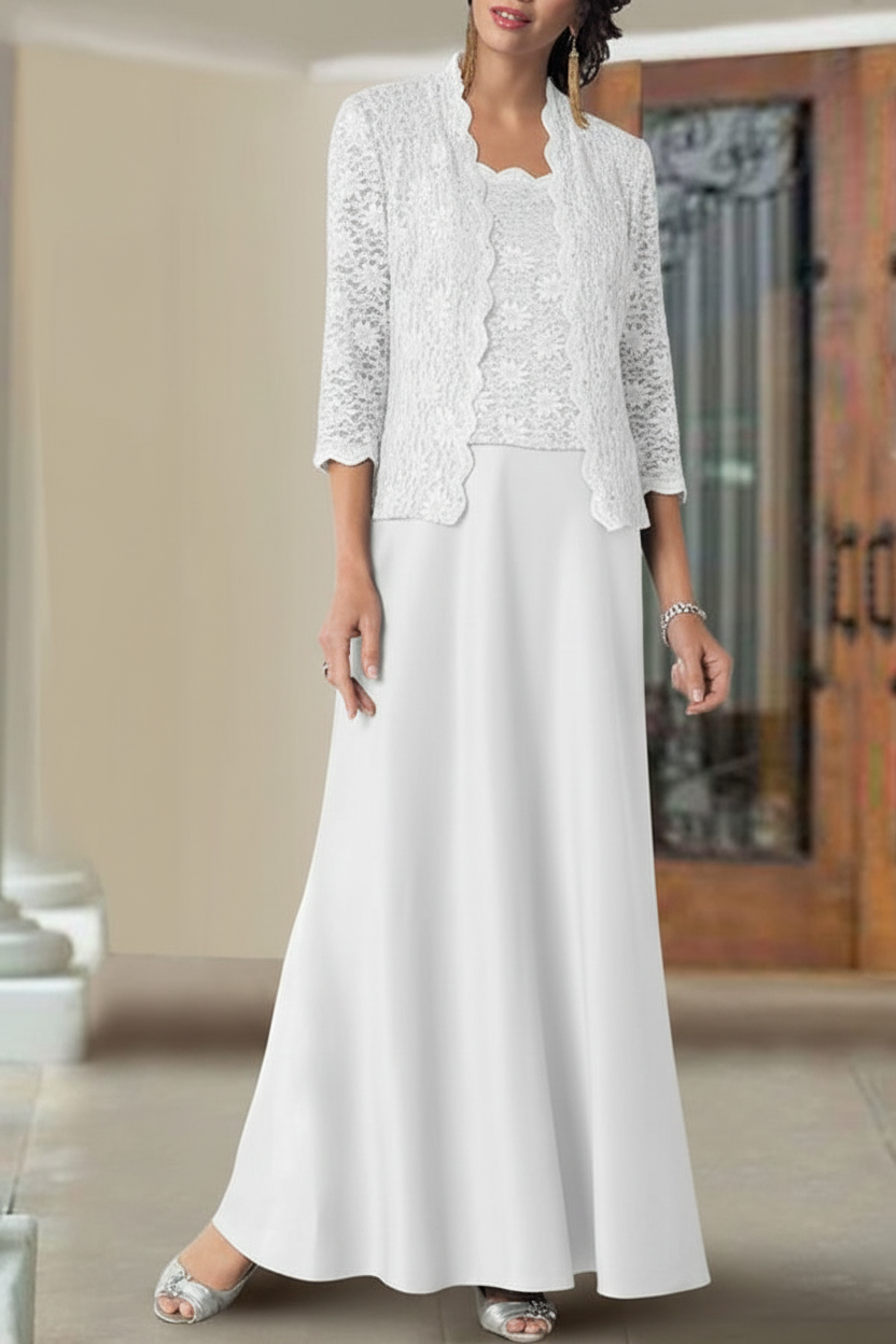 Sheath/Column Spaghetti Straps Floor-Length Mother of the Bride Dresses