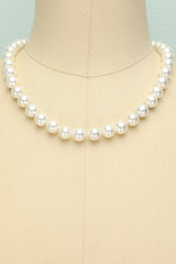 Shell Pearl Necklace