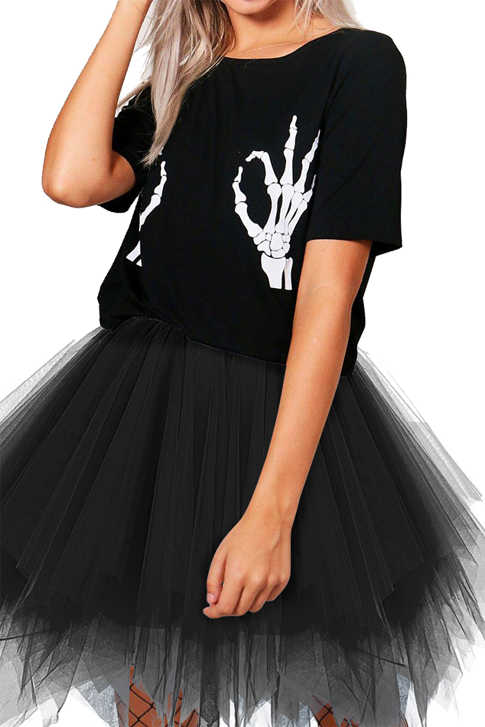 Short Tutu Ballet Bubble Skirt 50's Tulle Party Vintage Petticoat