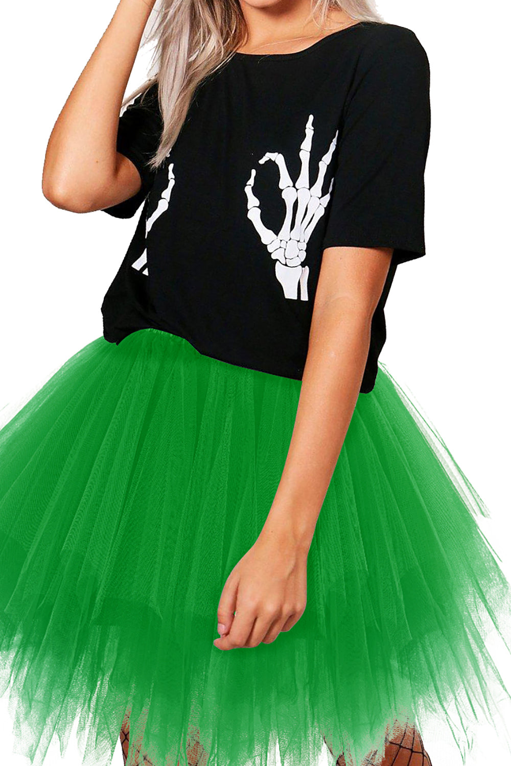 Short Tutu Ballet Bubble Skirt 50's Tulle Party Vintage Petticoat