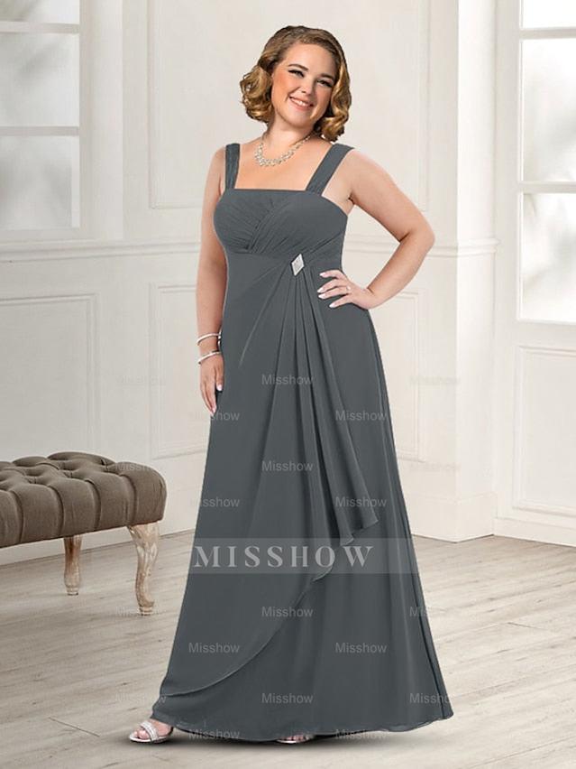 Spaghetti Strap A-Line Princess Mother of the Bride Dress with Jacket