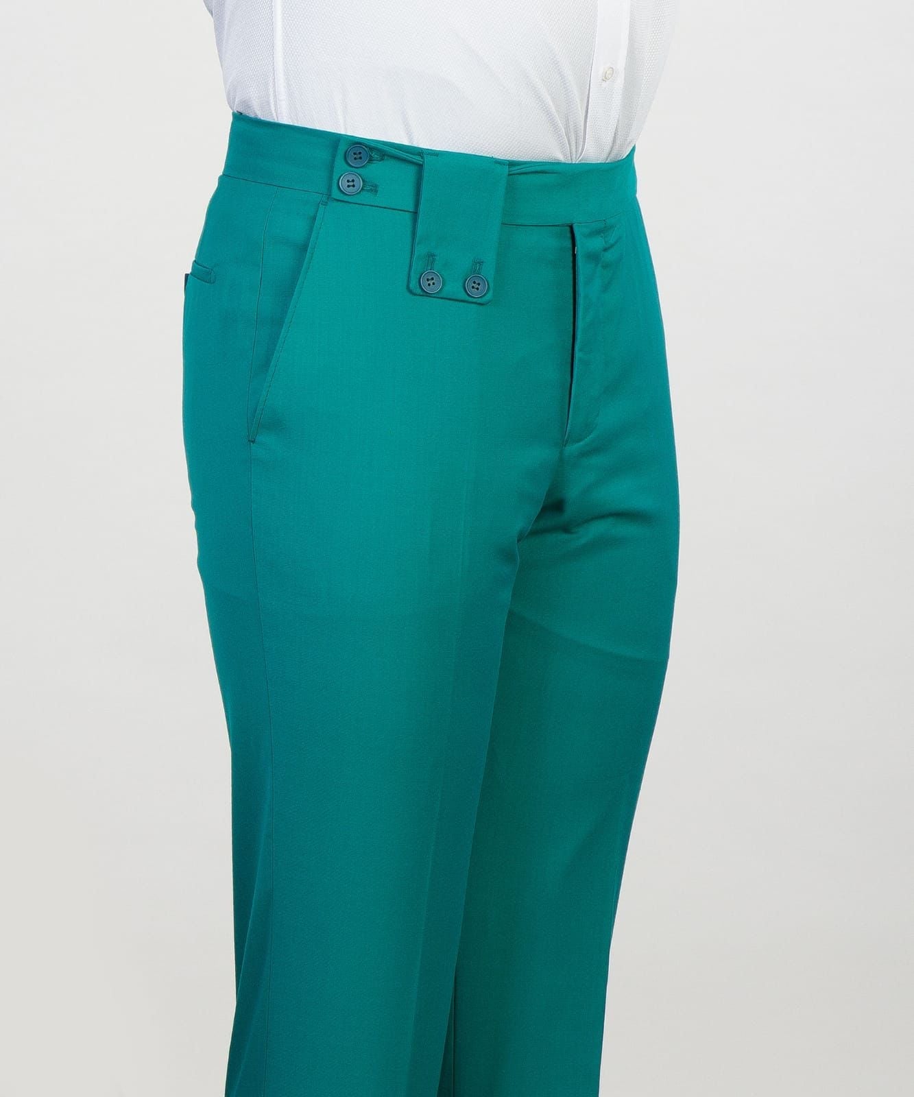 Stylish Green Slim Fit Double Breasted Peak Lapel Two-Piece Prom Suits