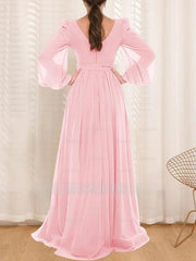 Sweetheart A-Line Princess Floor-Length Plus Size Mother of the Bride Dress with Lace and Pleated Long Sleeves