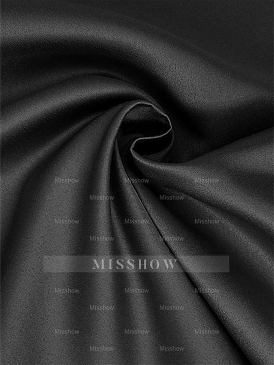 V-Neck A-Line Princess Gown with Long Sleeves and Pockets for the Mother of the Bride